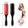Quacc 9-Rows Cushion Nylon Bristle Hair Brush Women Men Curly Wet or Dry Hair Classic Detangling Brushes for Separating Shaping Defining Curls Blow-Drying Styling Detangling
