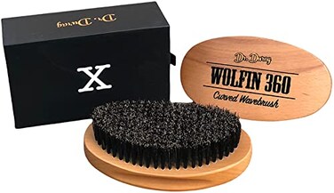 Dr. Durag Wolfin 360 Curved Wave Brush #DD50 "BY ANY MEANS" Edition