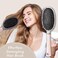 Detangler brush - curved vented hair brush for detangling hair types wavy, matted, curly hair. paddle brush for blow drying, cepillos para cabello (Set Pink, Combo)
