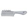 LOVE CHROME F SCALP-GUASHA SILVER/Japanese artisan hair comb