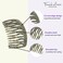 French Amie Fab 13 Teeth Medium 3 1/2" Handmade Celluloid Side Hair Comb Flexible Durable Hair Comb Strong Hold Hair Comb for Women No Slip Styling Girls Hair Accessories, Made in France (Opera)