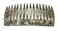 French Amie Classy 16 Teeth Opera Handmade Medium Celluloid Acetate Side Hair Comb