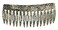 French Amie Classy 16 Teeth Opera Handmade Medium Celluloid Acetate Side Hair Comb