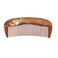 Women Hair Comb Natural Wood Scalp Massage Laquar 2-9 1pc