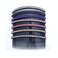 Ruihfas Fashion Women 24 Teeth Hair Comb Pin Clip Double Rows Rhinestone Hair Side Combs 4.72" Length, 5-count