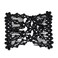 Ruihfas 6Pcs Multifunction Easy Comb Magic Comb Stretchy Beaded Hair Comb Elastic Double Combs in Mix Colors Hair Holder