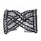 Ruihfas Easy Stretchable Combs Double Slides Stretching Hair Combs Lady Women Girls DIY Hair Accessories Magic Hair Clips Comb, 4-count