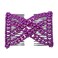 Ruihfas Easy Stretchable Combs Double Slides Stretching Hair Combs Lady Women Girls DIY Hair Accessories Magic Hair Clips Comb, 4-count