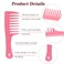 Mini Wide Tooth Comb,Small Travel Purse Hair Comb Detangling Comb Pocket Comb for Curly Wavy Wet Dry Long Hair,Portable Care Comb Shower Comb Travel Combs Styling Comb for Men Women (Mixing colors)