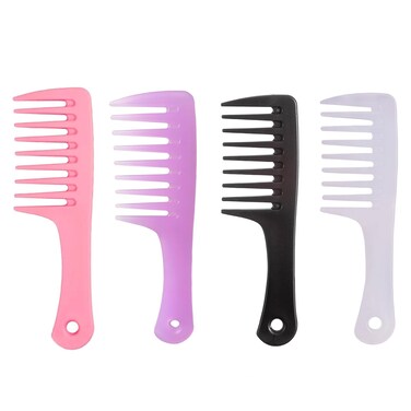 Mini Wide Tooth Comb,Small Travel Purse Hair Comb Detangling Comb Pocket Comb for Curly Wavy Wet Dry Long Hair,Portable Care Comb Shower Comb Travel Combs Styling Comb for Men Women (Mixing colors)