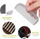 Lixada Titanium Comb, Hair Beared Comb, Pocket Comb, Anti-Static Smooth Strong Light Heat-Resistant Daily use