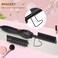 Hot Comb Electric Flat Iron Women Christmas Gifts Peine Para Planchar Cabello Wig Combs For Black Hair Styling Set Includes Rat Tail Comb Wide-Teeth and Fine-Teeth Comb Edge Comb Hair Clips Hair Ties