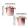 Honbay 2PCS 7 Teeth Hair Side Combs Pearl Crystal Rhinestone Floral Twist Combs Rhinestone Flower Hairpin Decorative Hair Combs Accessories for Women (2 Style)
