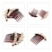 Honbay 2PCS 7 Teeth Hair Side Combs Pearl Crystal Rhinestone Floral Twist Combs Rhinestone Flower Hairpin Decorative Hair Combs Accessories for Women (2 Style)