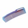Mini Portable Titanium Alloy Comb EDC Gear Combs, Super Light Metal Double Tooth Barber Grooming Comb Hair Combs Accessories