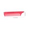 3 Pcs Rat Tail Comb Steel Pin Rat Tail Carbon Fiber Teasing Combs Retractable Pintail Combs for Salon Hair Stylist White Black Red