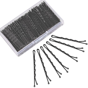 240 Pcs Bobby Pins Black, MORGLES 2.2 Inches Bobby Hair Pins for All Hair with Box