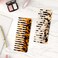 Cellulose Wide Tooth Comb, 6 Inches Large Detangling Hair Combs Shower Comb Portable Travel Curly Hair Comb Styling Hair Brush for Women Curls/Wavy/Dry/Wet/Long/Thick Hair (2 PCS,Tortoise Shell,Ivory)