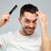 2 in 1 Barber Comb for Hair Stylist, 6 Pieces Carbon Fiber Salon Hairdressing Comb Professional Flat Top Cutting Combs All Purpose Heat Resistant Fine and Wide Tooth Comb, Hairstylist Must Haves Tool