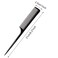 Boao 12 Pack Rat Tail Comb Styling Plastic Anti Static Heat Resistant Tail Comb for All Hair Types Fine Tooth for Men and Women(Black)