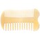 OX Horn Comb - Handmade Double-Sided Wide Tooth Anti-Static Massage Comb for Men &amp; Women