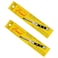 9" Inches Folding Pocket Comb, Stainless Steel (2-Pack)