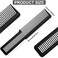 Patelai 10 Pieces Hair Cutting Comb Fine Tooth Styling Barber Styling Hair Clipper Cutting Comb for Home Salon Barber(Black)