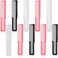 10 Pieces Hair Styling Comb Set - Fine Tooth Comb, Barber Comb, Clipper Comb for Home and Salon Use (Black, White, Pink)