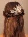 YERTTER Gold Pearl Hair Comb Style 2 for Wedding Brides Bridesmaid Flower Girl Prom Birthday Party