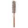 FOMIYES Wooden Comb, Round Hair Brush Mini Quiff Roller for Women Men Thin Hair Bangs Beard Styling Lifting Curling Hairstyling Tool