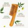 Back To Natural Secrets Everyday Kacchi Neem Comb, Wooden Comb For Men, Women, Treated With Neem Oil, Bhringraj &amp; 17 Herbs (Wide Tooth) 18-20Cm Length Brown