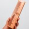 Organic Twin Tooth Neem Wood Comb for Stimulating Hair Growth, Help in Dandruff Removal