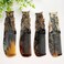 Symbol of LUCK &amp; Knowledge, Natural Buffalo Horn Comb, Ox Horn Comb Anti-Static, Luxury Double Pigeon, Buffalo Horn Hair Comb for Anti Static Massage (Owl)