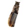 Symbol of LUCK &amp; Knowledge, Natural Buffalo Horn Comb, Ox Horn Comb Anti-Static, Luxury Double Pigeon, Buffalo Horn Hair Comb for Anti Static Massage (Owl)