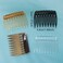 Honbay 24PCS 9 Teeth Plastic Hair Combs Hair Side Combs Hair Clip Combs Twist Combs Wedding Bridal Veil Combs Wig Combs Headpieces Accessories Combs Updo Bun Chignon Hair Styling Accessories