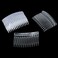 Honbay 50PCS 14 Teeth Plastic Hair Combs Hair Side Combs Hair Clip Combs Twist Combs Wedding Bridal Veil Combs Wig Combs Headpieces Accessories Combs Updo Bun Chignon Hair Styling Accessories