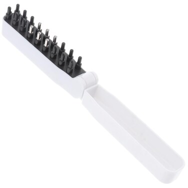 Beavorty 1 PC medicine comb liquid guiding comb stainless steel comb oil for massage tools scalp brush scalp applicator Home Scalp Roller Bottles roots