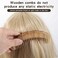 Wooden Comb, Natural Sandalwood Wide Tooth Combs Handmade Anti-Static Wood Comb Wood Massage Comb Prevents Static Styling Detangling Tool for Women Girls Straight Curly Thick Wavy Hair
