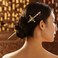 4Pcs Ancient Style Sword Hair Chopsticks Chinese Style Hair Sticks for Bun Hair Long Hair Classic Vintage Flower Hair Sticks Women Girl Gifts