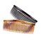 Fodattm 4PCS Large 5 Inches 24 Teeth Hair Side Comb French Hair Accessories Plastic Hair Clip Clamp for Men Women (A#)