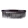 Fodattm Set of 4 Large 5 Inches 24 Teeth Hair Side Comb French Hair Accessories Plastic Hair Clip Clamp for Men Women