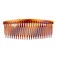 Fodattm Set of 4 Large 5 Inches 24 Teeth Hair Side Comb French Hair Accessories Plastic Hair Clip Clamp for Men Women