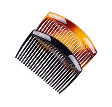 4 PCS Plastic Hair Comb Hair Clip Clamp Side Hair Comb Women Men Girls Bridal Wedding Veil Comb for Fine Hair Hair Accessory (3.35 inches 23 teeth)