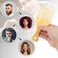2 Pack Bamboo Comb Set for Afro Hair Bamboo Hair Pick Natural Anti-Static Picks Wide-Tooth Afro Lift Combs Long Tooth Detangling Combs for Men and Women Thick Curly Hair Styling