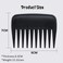 3Pcs Hair Picks for Women, Mini Wide Tooth Comb, Portable Pocket Travel Combs, Anti-Static No Handle Curl Palm Hair Combs for Men Wet Dry Curly Long Detangling Hair Styling Hairdressing Salon