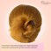 Parcelona French U Shaped Prong Tortoise Shell Large 4 3/4" Celluloid Set of 2 No Metal Chignon Hair Pin Sticks for Girls and Women, Made in France