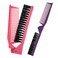 Folding Hair Brush, 2pcs Portable Travel Comb 2 In1 Double Sided Teeth Comb Small Foldable for Purses, Pocket Hair Comb
