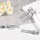 50Pcs Metal Hair Styling Clips, IKOCO No Crease Double Prong Hair Clips with 3 Parting Comb for Styling and Coloring