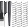 50Pcs Metal Hair Styling Clips, IKOCO No Crease Double Prong Hair Clips with 3 Parting Comb for Styling and Coloring