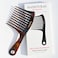 D1   Large wide tooth Handle comb for Curly Hair, 7.4 Inch Mustache and Beard Comb for Men   Elevates, Preserves Curl, Eliminates frizz   Acetate comb (Tortoise)